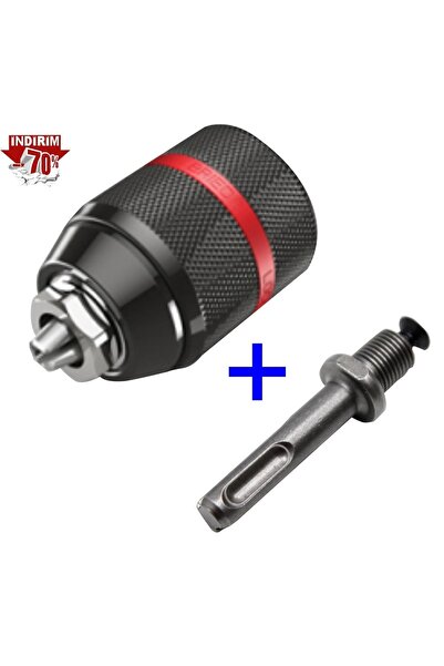 Depolife Kilitlemeli Anahtarsız Mandren 13mm Sds Plus Matkap Kırıcı Uç Metal ...