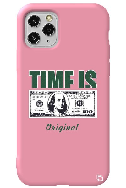 WANNA PROTECT iPhone 11 Pro Max Pink Premium Velvet Money Patterned Silicone ...