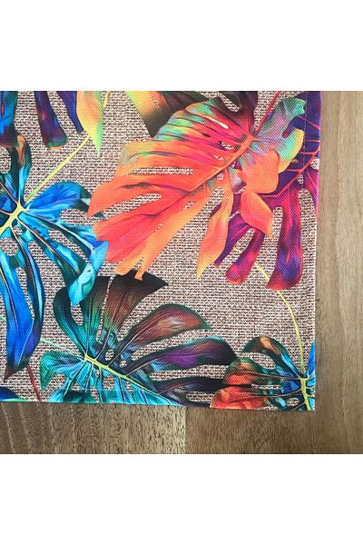 desen izmir Cusut Personalizat, Fata de Masa Baza Camel 130x170 Cm 4-6 Pers