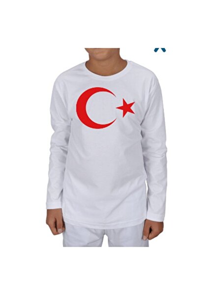 Generic Brand Μπλουζάκι με κοστούμια Unisex Παιδικό μακρυμάνικο Ataturk με στ...