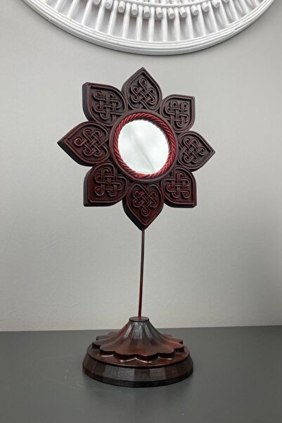 Euro Decora Dekoratif Masaüstü Ayna Makyaj Aynası Şık Modern Biblo Süs Eşyası...