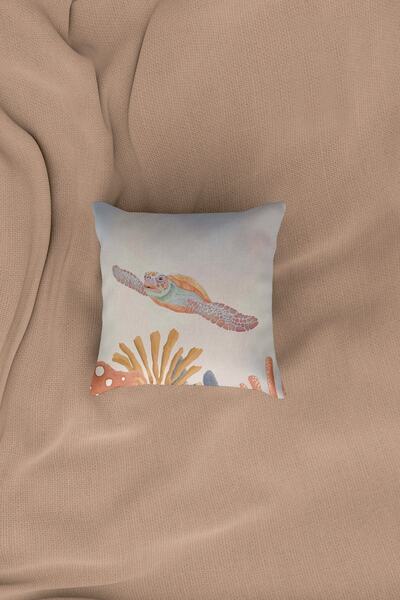 Dekomall غطاء وسادة مزدوج الجوانب من سافران كاريتا 215