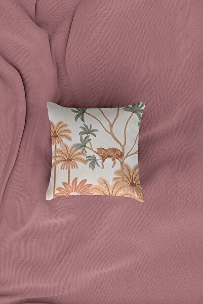 Dekomall Husă de pernă Saffran Leopard cu două fețe 190