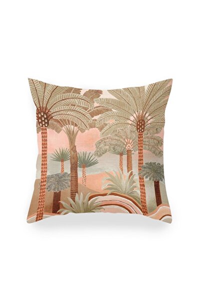 Dekomall Saffran Aloe Çift Taraflı Kırlent Kılıfı 196