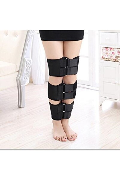 BELLFLEKSS حزام تصحيح الساقين من النوع O/x قابل للتعديل (3 أحزمة)