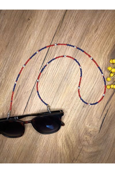 Stoneday Pearl Detailed Sand Bead Design Glasses Strap Glasses String Glasses Chain