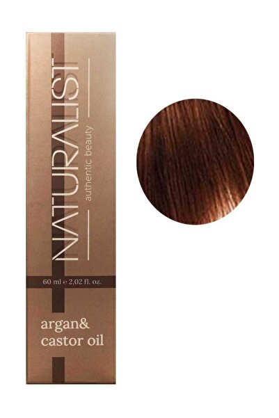 Naturalist 6.35 Çikolata Kahve 1 Adet Kalıcı Saç Boyası 60 Ml.
