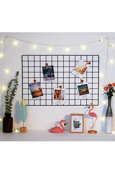 LEFİEV Lefi Ev Tel Pano Fotoğraflık Notluk Resim Panosu Duvar Dekorasyon Ev Ofis Dekorasyon