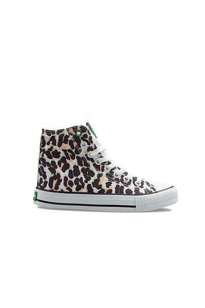 Benetton Pantofi sport albi pentru femei 30190