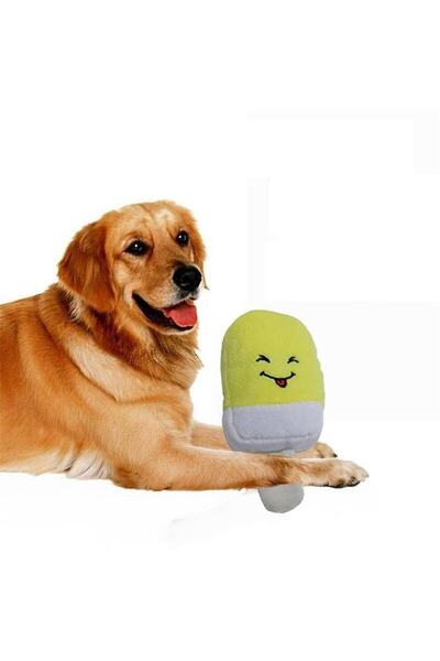 Mixpet Dondurma Şekilli Köpek Peluş Oyuncak 13x6 cm