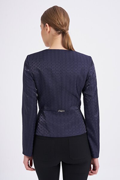 Balizza Blz-fermuarlı Yakasız Ceket