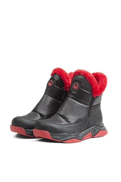 Benetton Bn-30406 Çocuk Bot Siyah