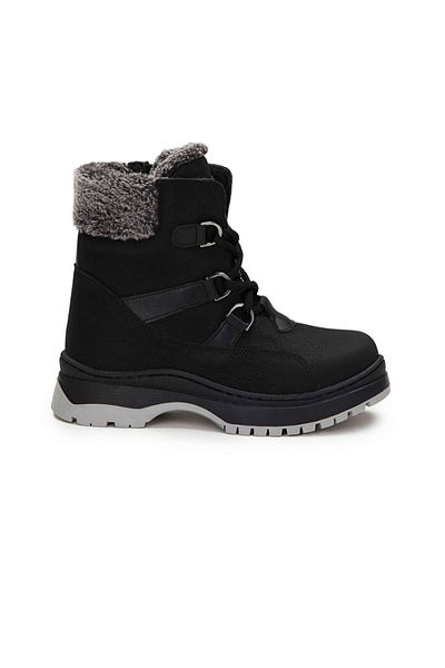 Vicco Alexis Bcd Girl's Black Filet Boots