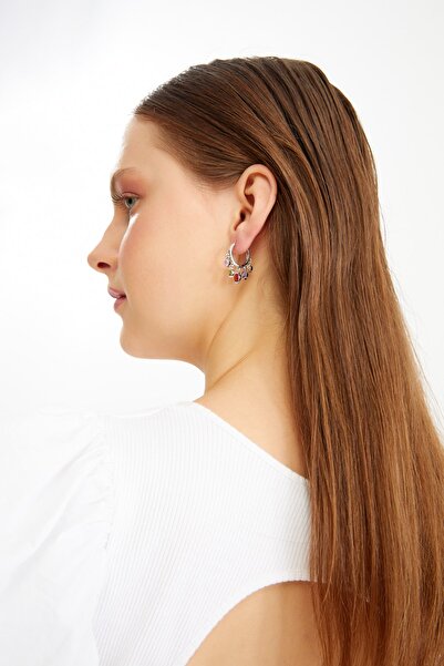 Padam Paris إصدار محدود من أقراط شاكيرا سالسا من سلسلة ستيل ملونة Pdmy21