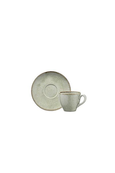 Kütahya Porselen Porcelain Coffee Set Pearl 12 Pieces Green Lm12kt730p03