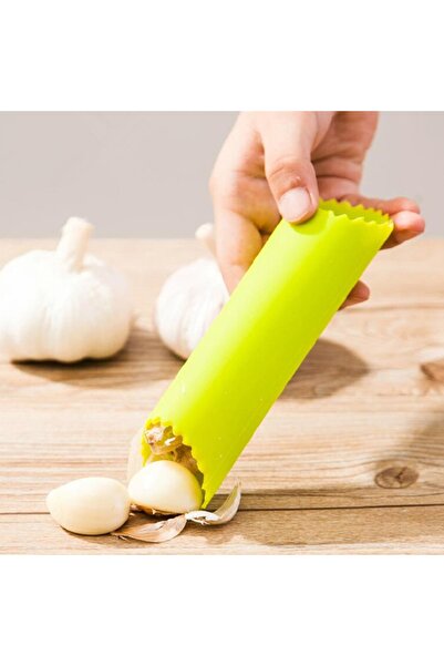 Yetkin Home Sarımsak Soyma Rulosu Sarımsak Kabuğu Soyucu Silikon Aparat