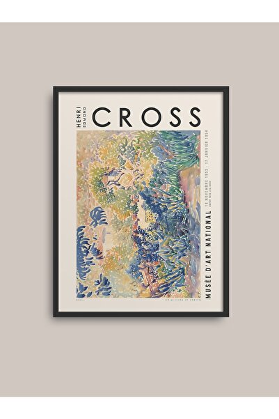 HOMEPACK Siyah Lamine Çerçeveli Tekli Tablo Tk/037