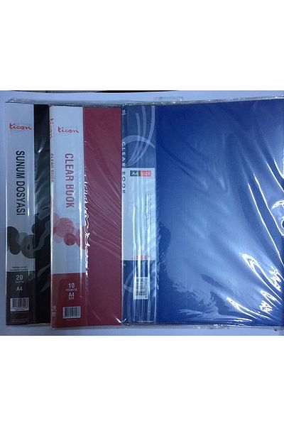 Ticon 2-Piece 30 Sheets Presentation File