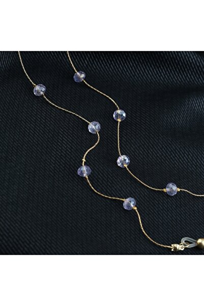 dicorde Pearl Mini Stone Special Coated Italian Chain Glasses Strap Model 039