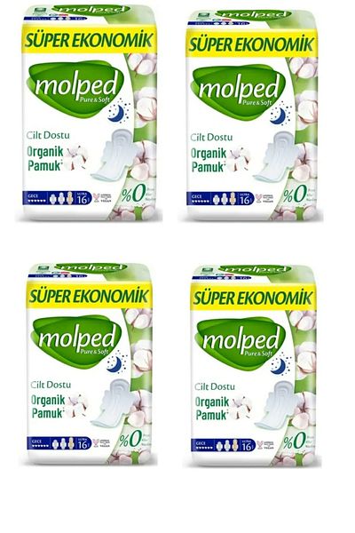 Molped Ultra Night 16 Pieces X 4 Pack
