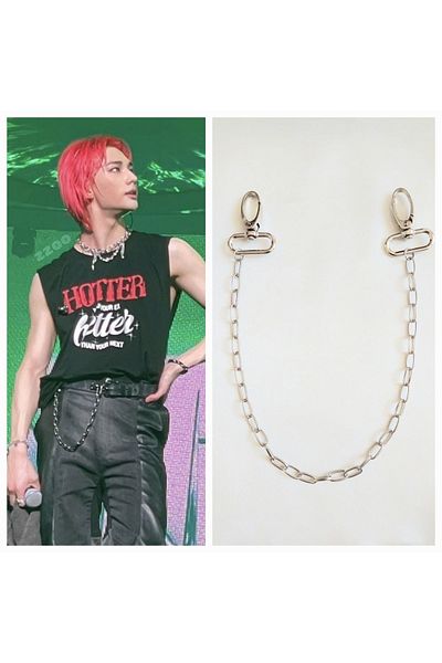 REN AKSESUAR Kpop Straykids Hyunjin Pantaloni Sling