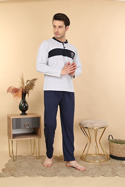 Rimoli %100 Pamuk Erkek Pijama Takımı 985
