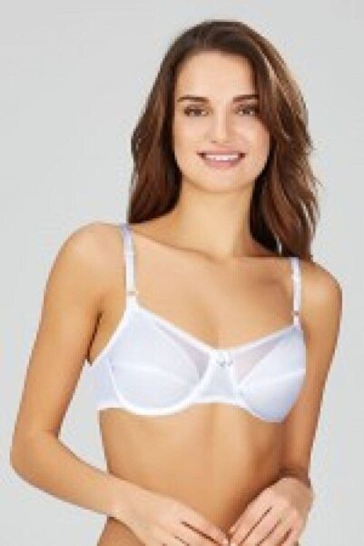 Kom Women's White Cupping Bra