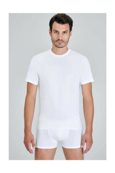 Kom Men's James 2-pack T-shirt White