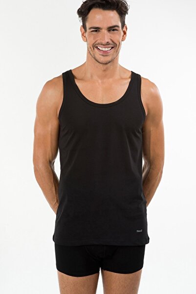 Kom Мъжка тениска Scott от памук, модал и ликра, 2 броя в пакет