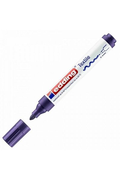 Edding Textile Marker Pen 4500 2-3mm Purple 08