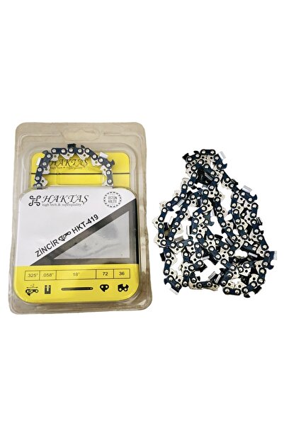 HAKTAŞ high tech & superquality 3.25 36 Diş Motorlu Testere Zinciri Köşeli