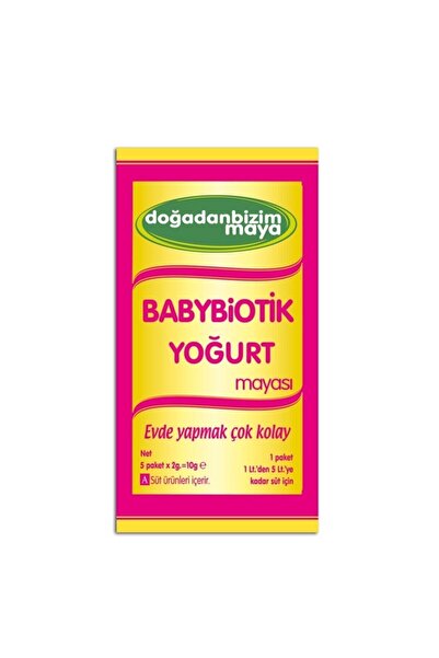 Doğadan Bizim Babybiotik Yoğurt Mayası 5 Li Paket 1 Kutu