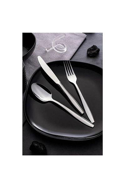 Nehir طقم صحارى سادة 1 طقم 6 شوك حلوة
