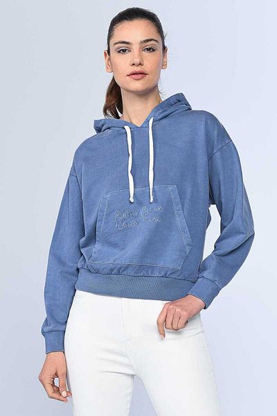 ECKO UNLTD Hanorac cu glugă pentru femei Harper Blue