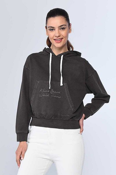 ECKO UNLTD Hanorac cu glugă pentru femei Harper Black