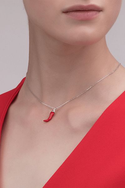 Tesbih Atölyesi Certified Unpainted Real Red Coral Natural Stone Necklace