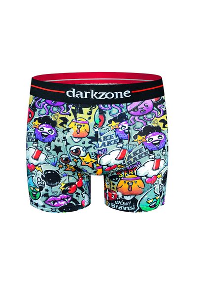darkzone Ανδρικά μπόξερ με μοτίβο Emoji