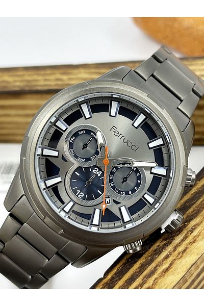 Ferrucci Men's Wristwatch - Steel Cord
