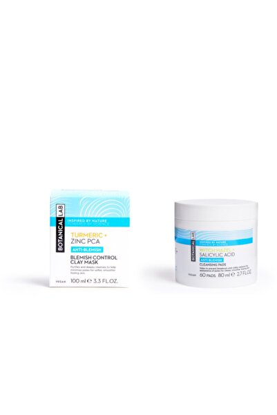 Botanicallab Hamamelis & Cadı Fındığı Temizleme Pedleri 80 ml Zerdeçal Kil Ma...