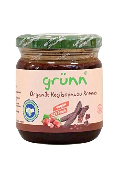 Grünn Organik Keçiboynuzu Kreması Şeker İlavesiz 200 gr