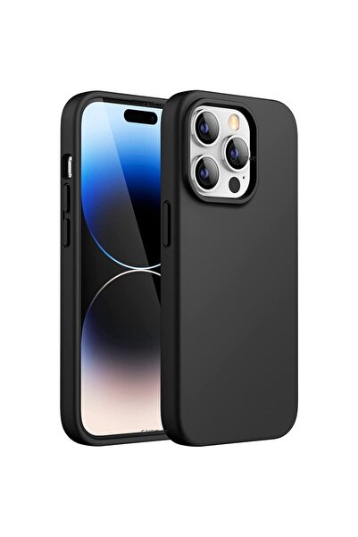 m.tk moveteck Iphone 14 Pro  Uyumlu Kılıf Ipeksi Yumuşak Hisli Içi Kadife Lan...