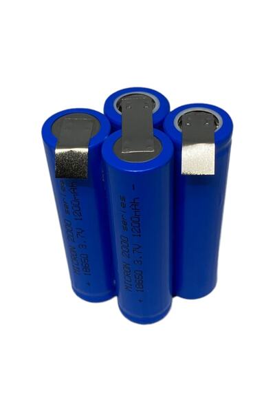 Micron 14.4v Uyumlu 18650 Li-ıon Lithium Batarya Pil Gurubu 1200 Mah Pilden