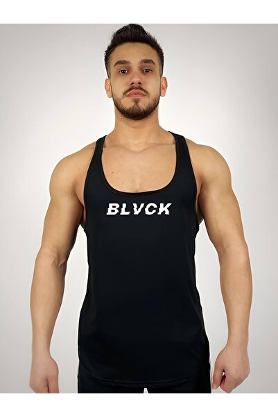 Black İstanbul Black Printed Athlete Undershirt