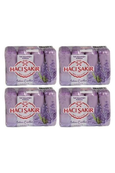 Hacı Şakir Beauty Soap Lavender 4x70 gr x 4 Pack