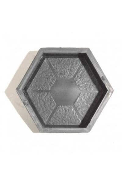 Sun Pigments Plastik Parke Taşı Kalıbı Tekli Ithal Altıgen 6 Cm (10 Adet)