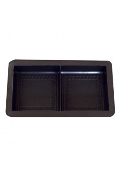 Sun Pigments Plastik Parke Taşı Kalıbı Tretuar Motifli Karo 16 Cm(10ad)