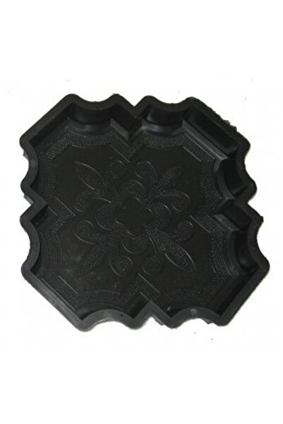 Sun Pigments Plastik Parke Taşı Kalıbı Tekli Büyük Orkide 4,5 Cm (10 Ad)