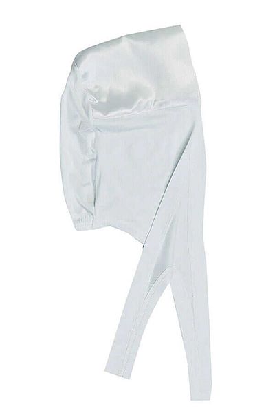 MİSS İPEK Satin White Bonnet