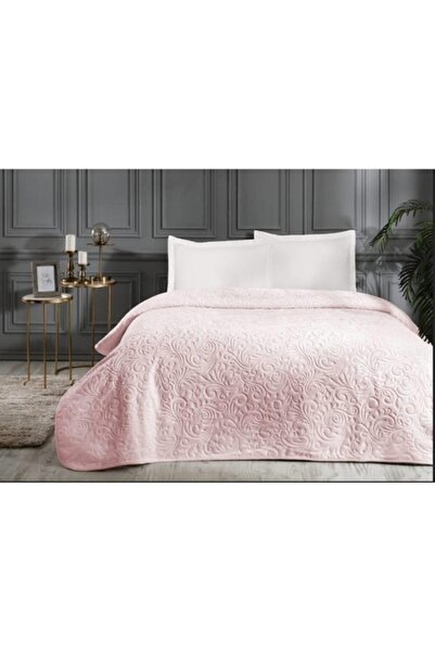 Özdilek Trendy Çk Battaniye 220*240 Çantalı Pudra