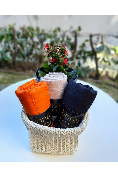 bona Teks Bamboo Shawl Set 3 Pieces
